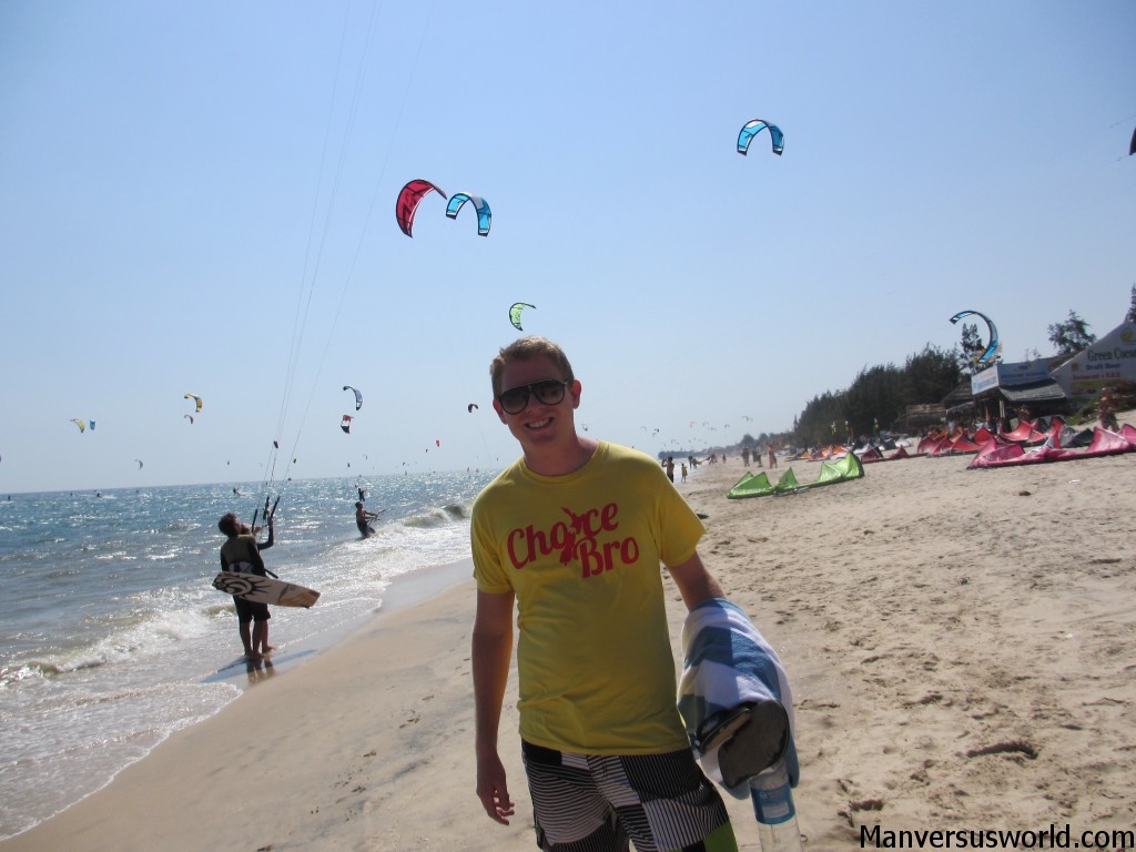 Me in a very sunny Mui Ne, Vietnam