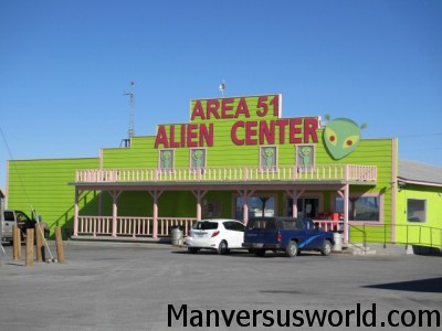 Photo: Area 51 Alien Center | Man vs World